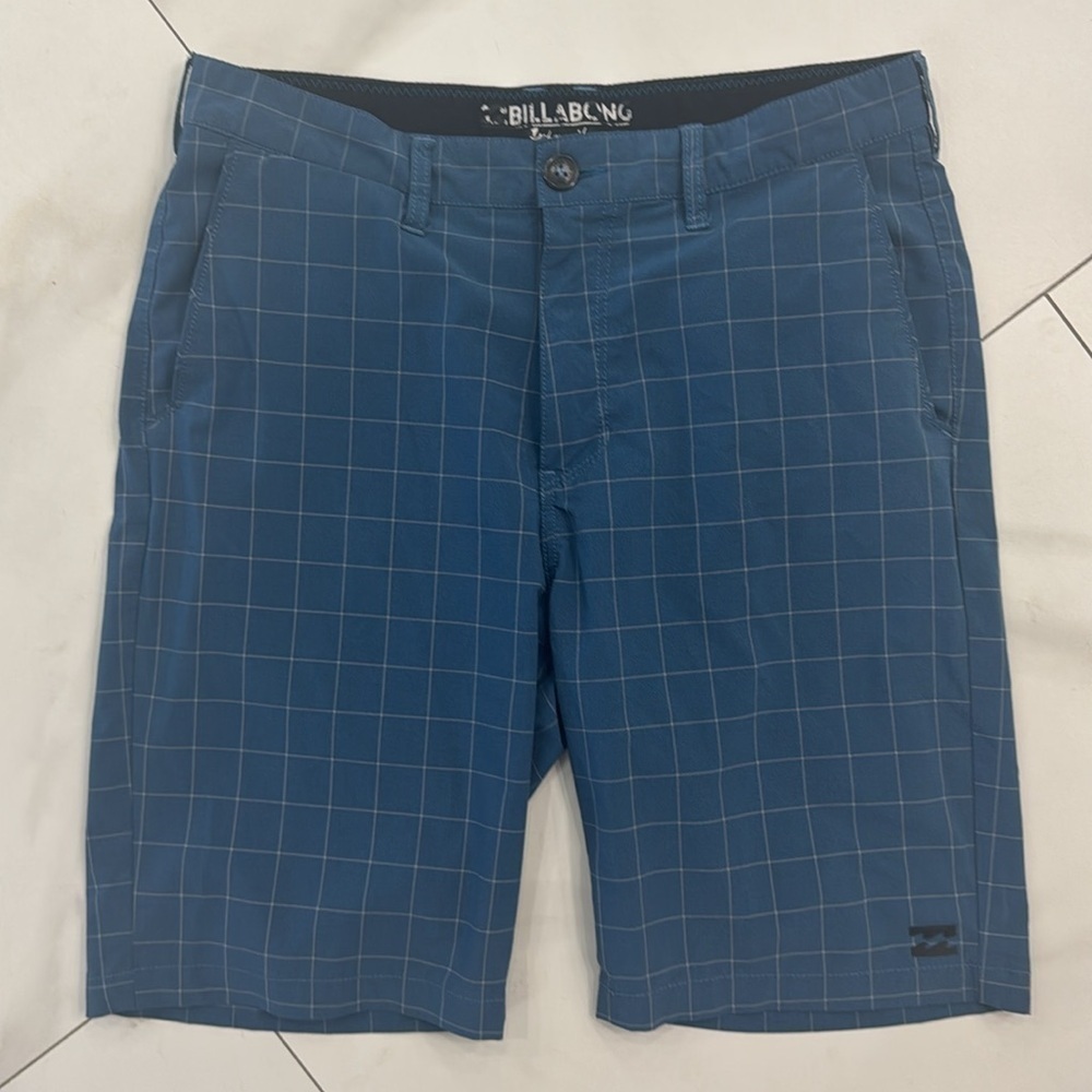 Billabong Crossfire Blue Submersible Board Shorts. Sz 31